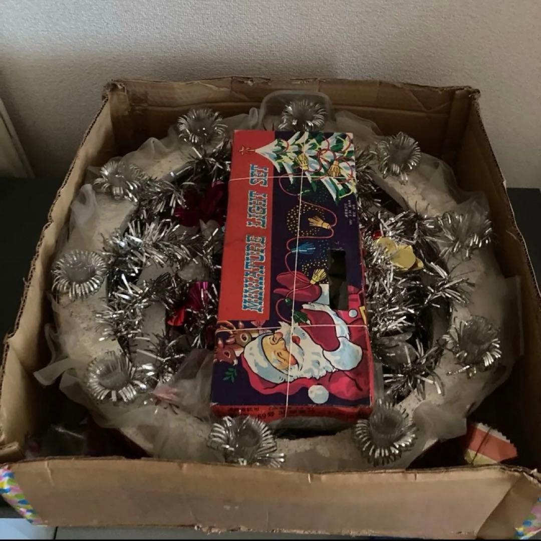 昭和レトロ　クリスマスツリー