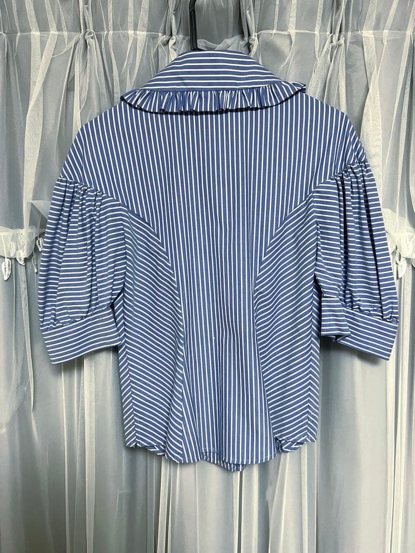 【美品】Vivienne Westwood フリル襟 パフスリーブ ブラウス