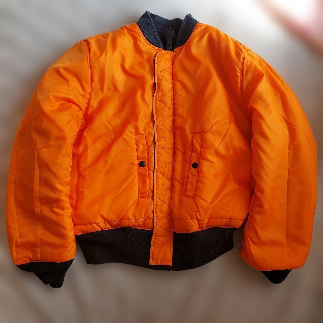 【美品】ALPHA INDUSTRIES MA-1 リバーシブル　M ネイビー