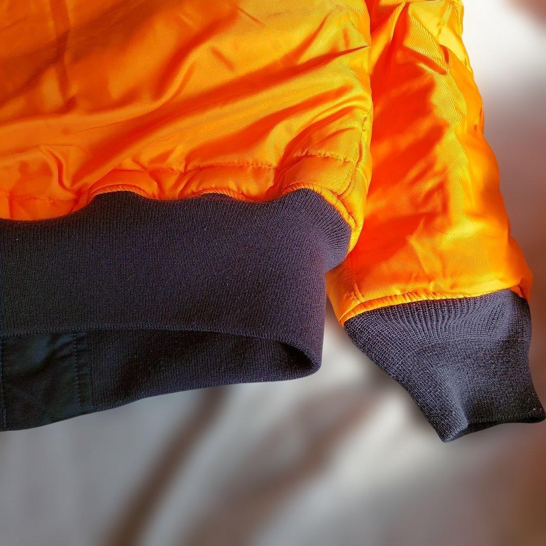 【美品】ALPHA INDUSTRIES MA-1 リバーシブル　M ネイビー