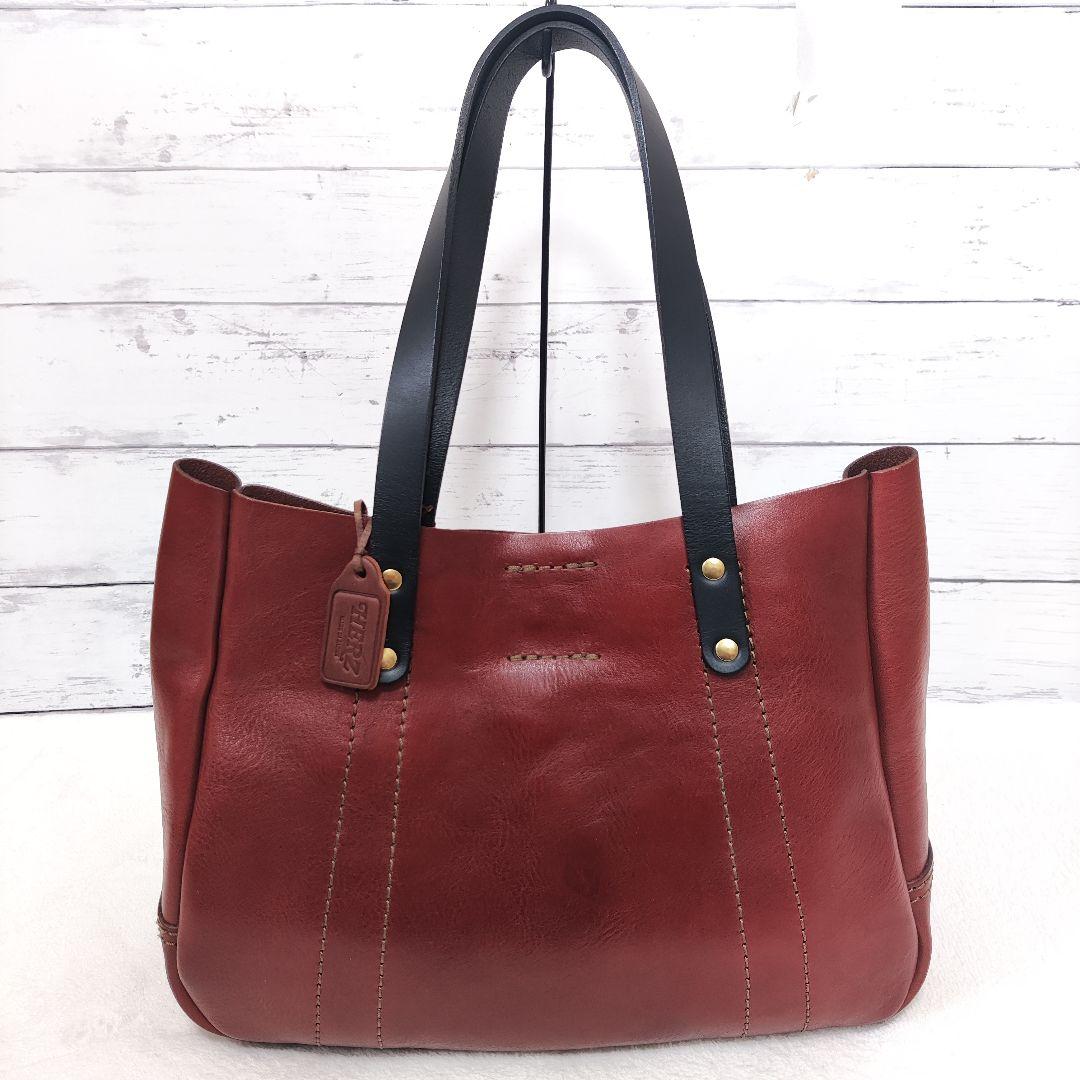 ⭐️HERZ⭐️ ヘルツ ウーマントート 本革 手作り ブラウン ビジネス A4