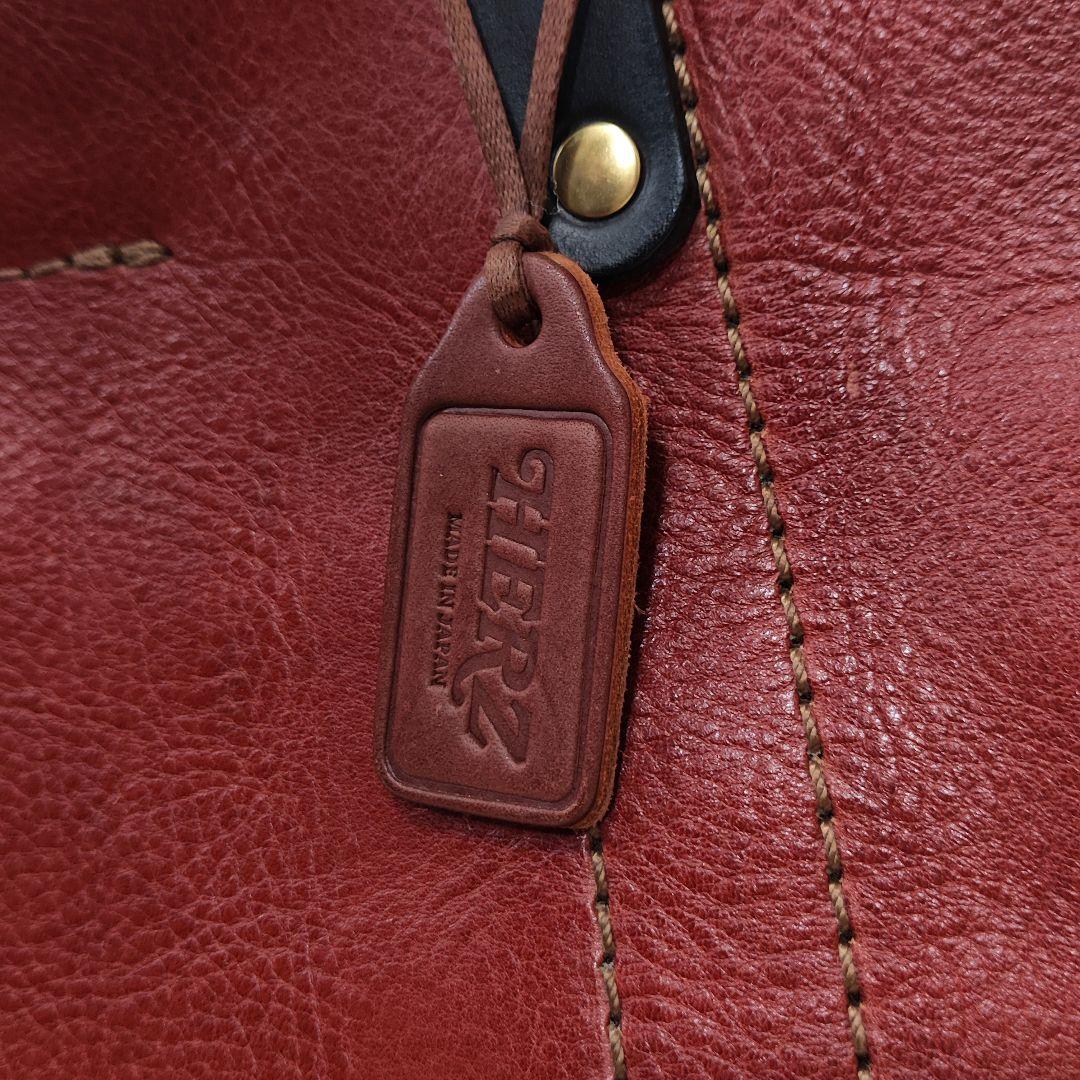 ⭐️HERZ⭐️ ヘルツ ウーマントート 本革 手作り ブラウン ビジネス A4