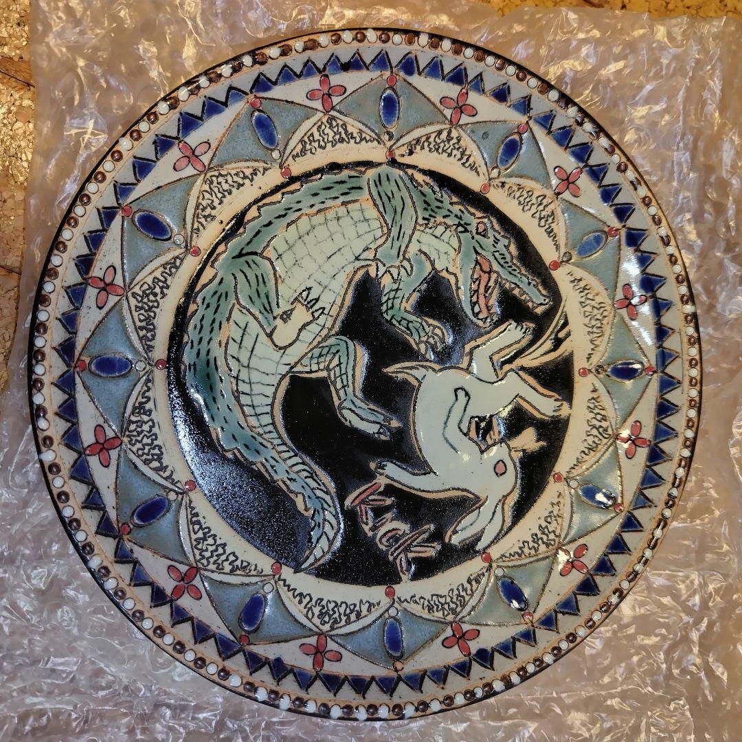 逃猫舎　プレート　ウサギとワニ