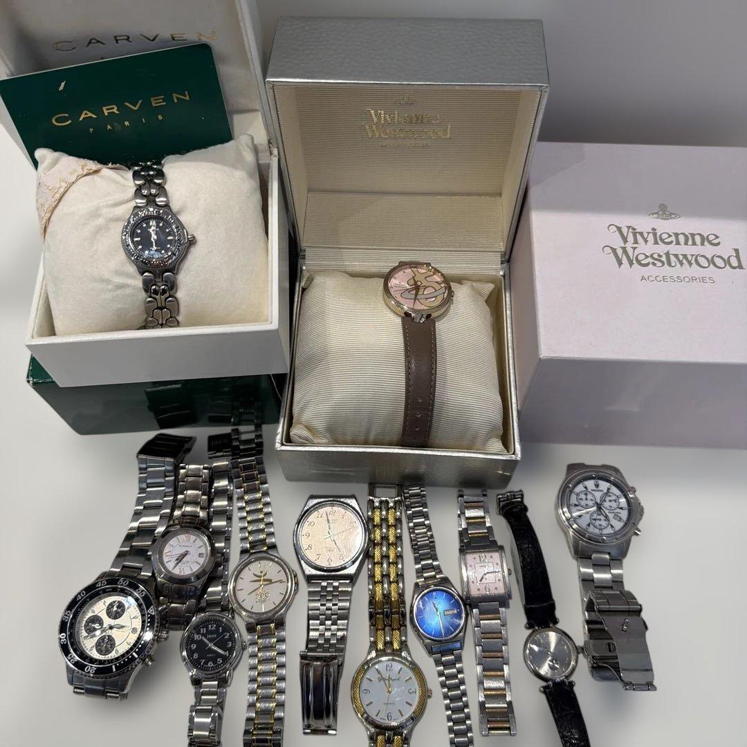 CAREN、セイコ、シチズン Vivienne Westwood ジバンシーなど