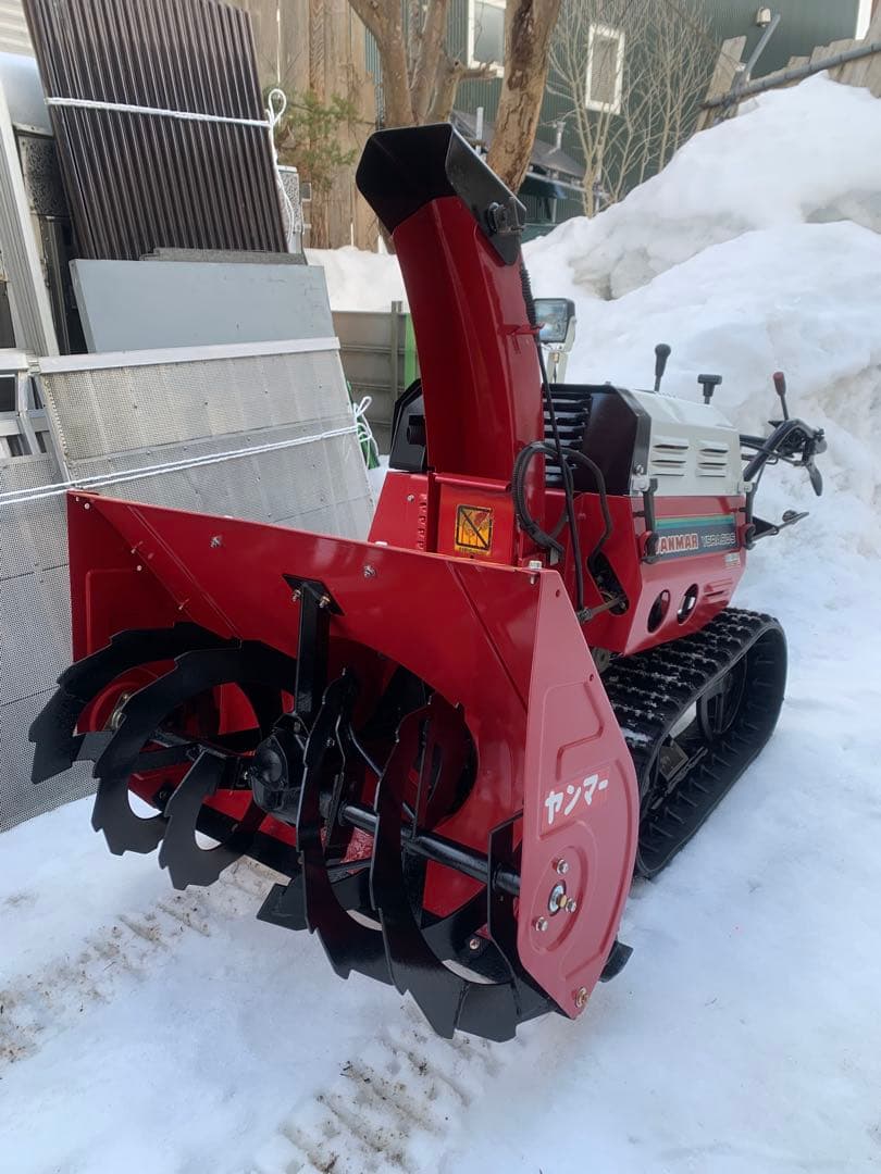 青森市　ヤンマー除雪機　ディーゼルエンジン