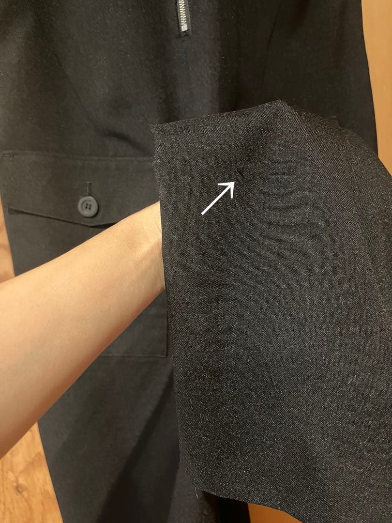 ADORE ドライオックス　Aライン　コンビネゾン　オールインワン　ブラック