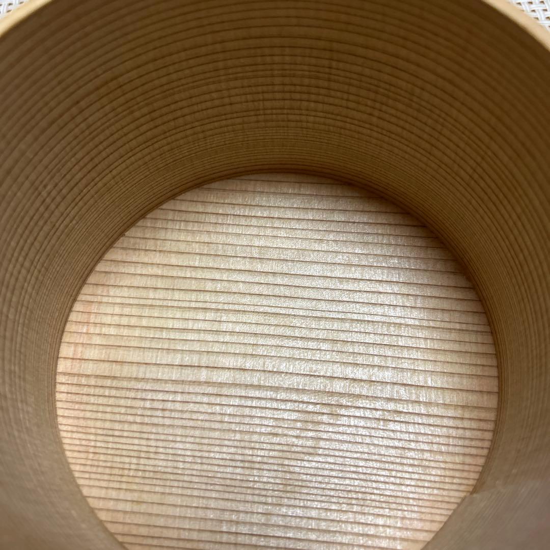 老舗栗久　丸二段弁当　大館曲げわっぱ　弁当箱