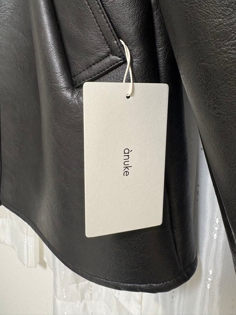 新品　anuke アンヌークBoa Flight Jacket サイズ36