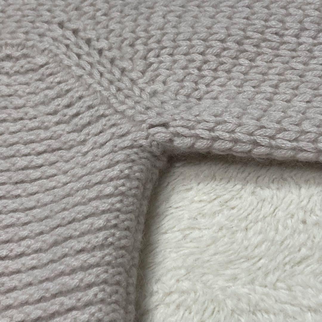 GALERIE VIE カシミヤ100% ニット カットソー 編み込み