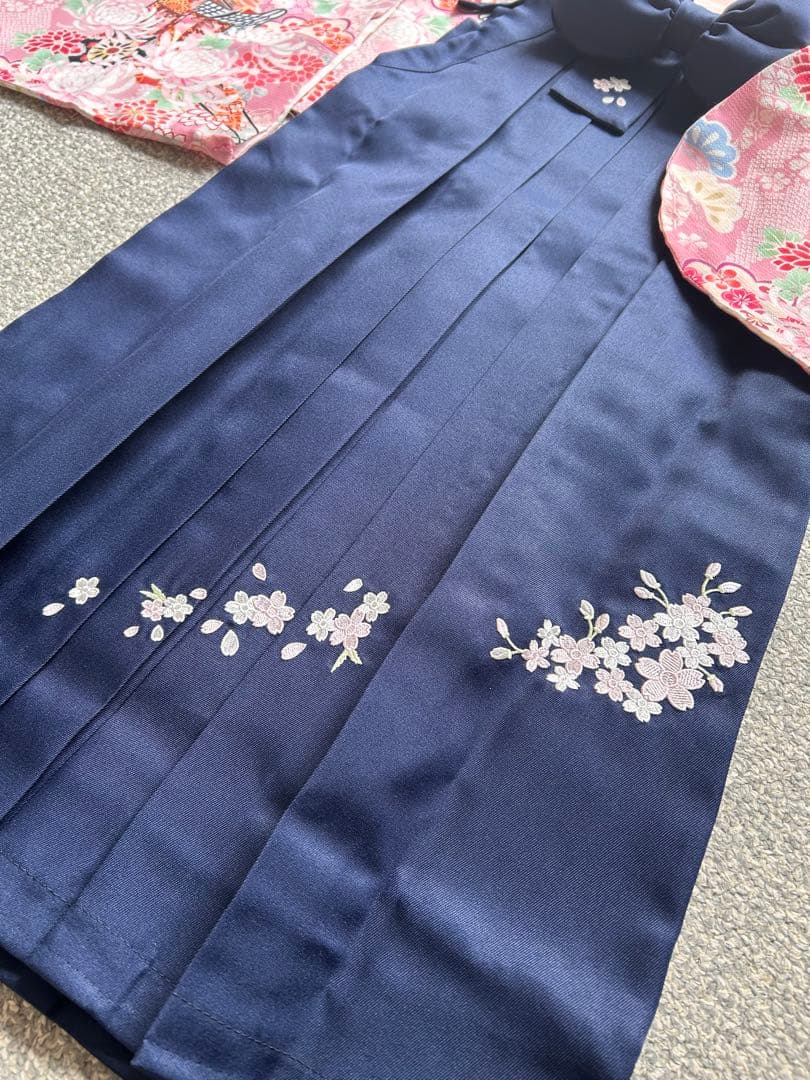 キャサリンコテージ 140cm 袴セット 髪飾り・ブーツ付き