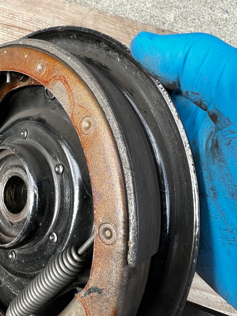 スプリンガー　ドラムブレーキ　セット　シングルカム