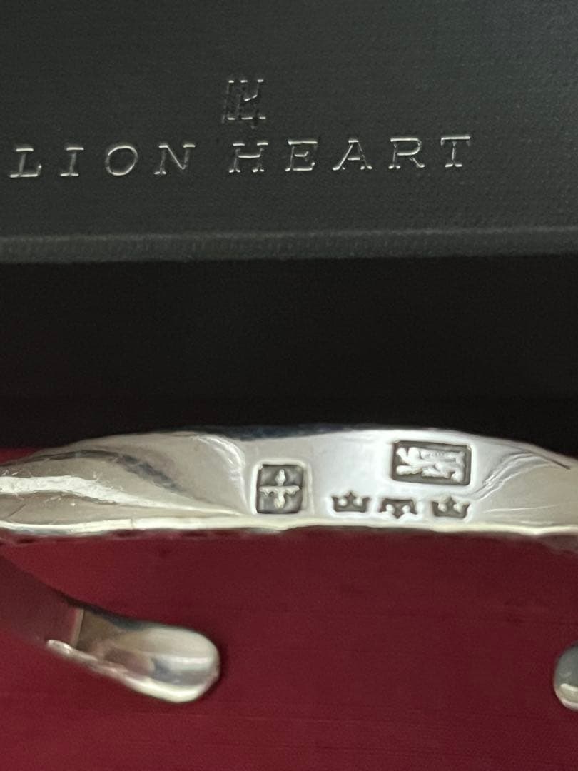 【定価2.5万】 LION HEART ライオンハート シルバー バングル