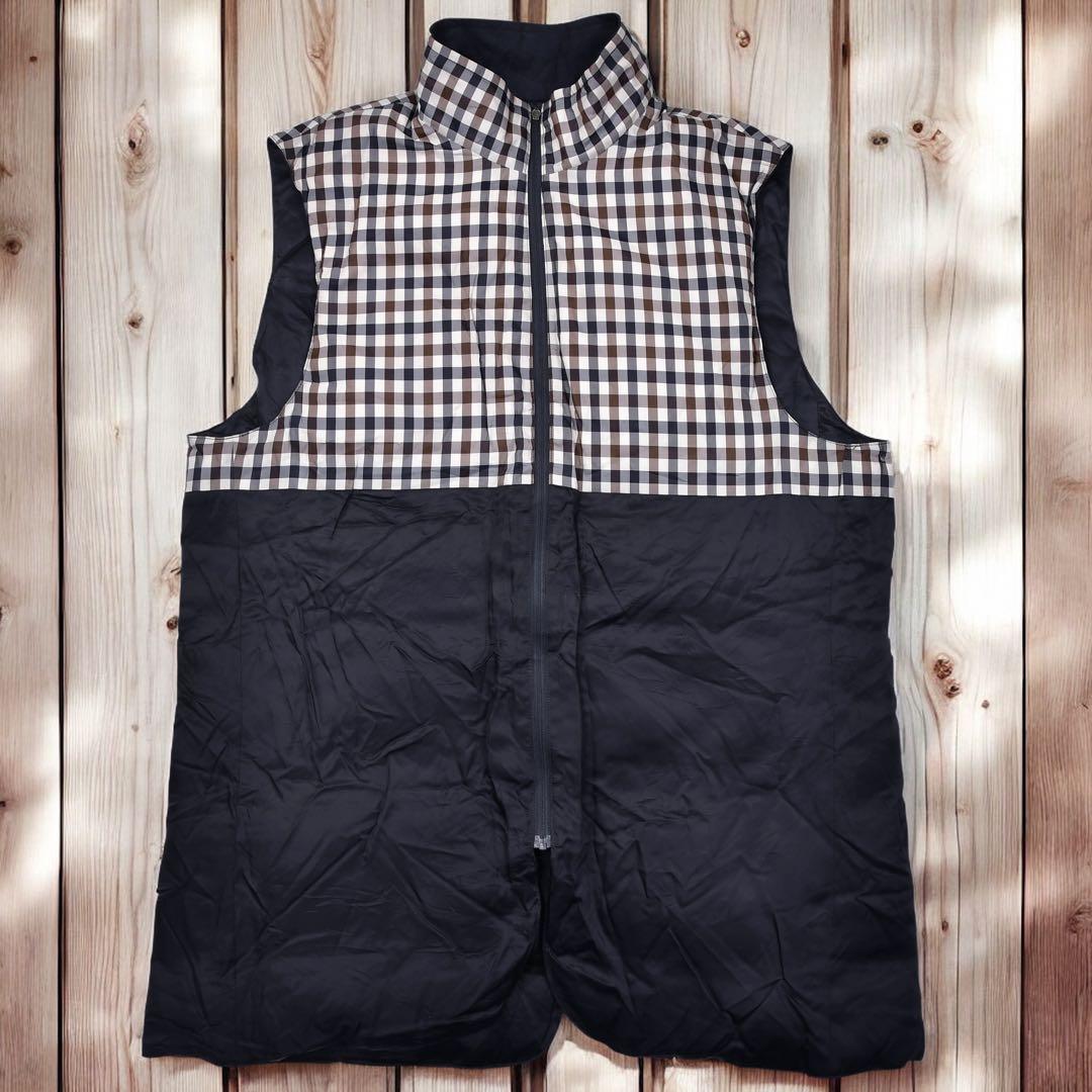 12M474◯ Aquascutum ダウンライナー付き ロングコート アウター