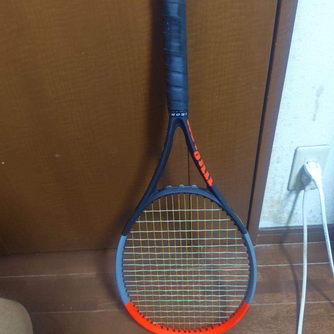 Wilson クラッシュ100v10硬式テニスラケット 黒/赤　2本