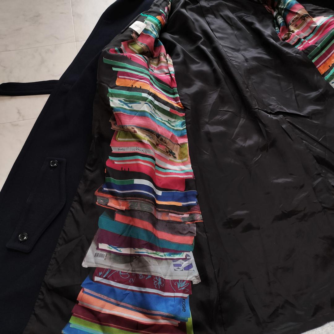 ポールスミス 名作 18AW マキシ丈トレンチコート M コレクションモデル