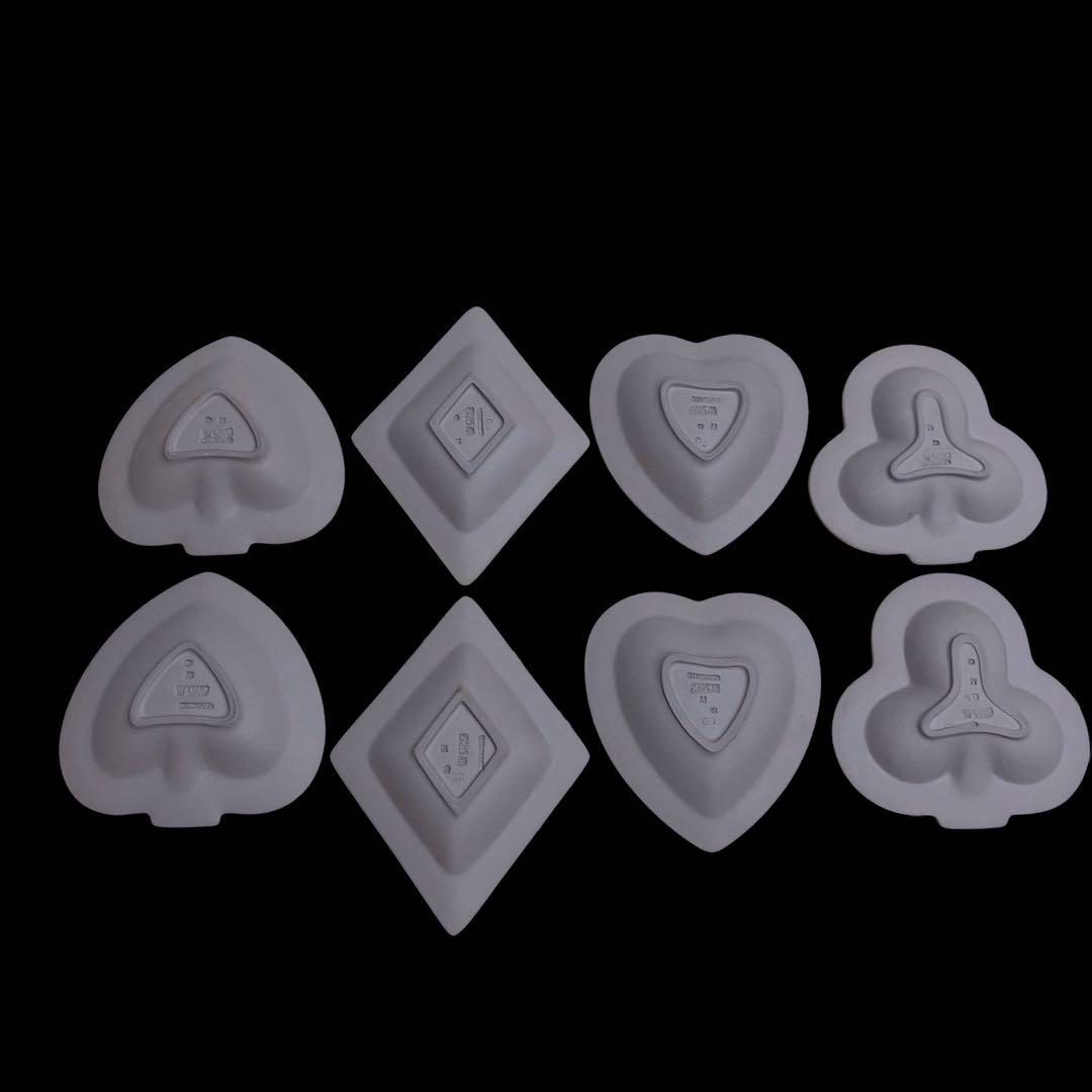 ★ウェッジウッド パープル ジャスパー トランプ形プレート皿 希少 レア