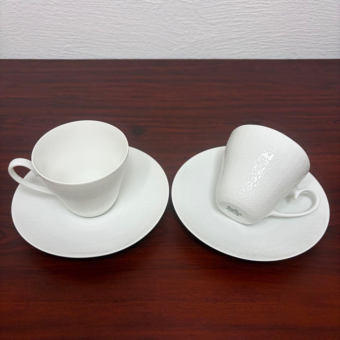 【美品】Rosenthal Romanze カップ・ソーサー・プレート 2セット