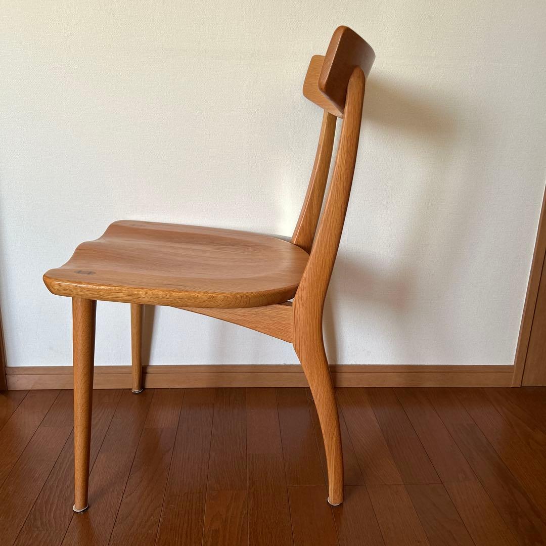 大塚家具　フィル天然木ダイニングチェア② 1脚