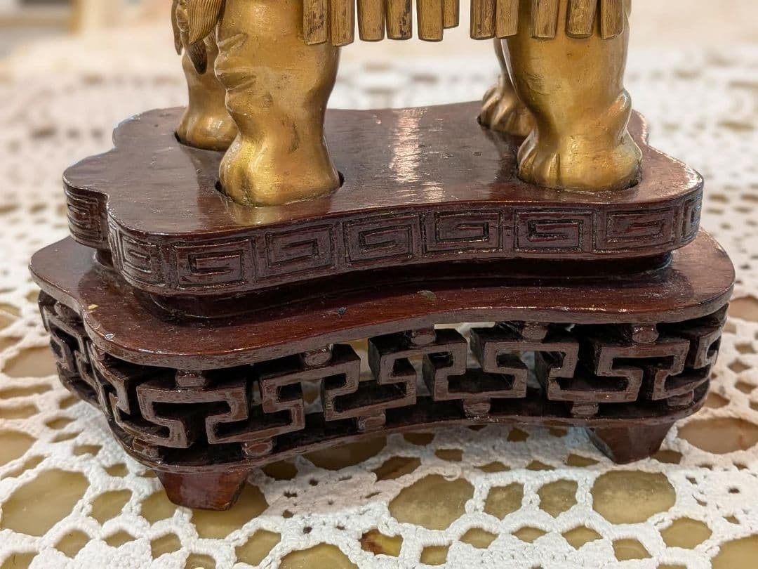 アンティーク 象 置物 骨董品 高さ36×横13×奥行9㎝