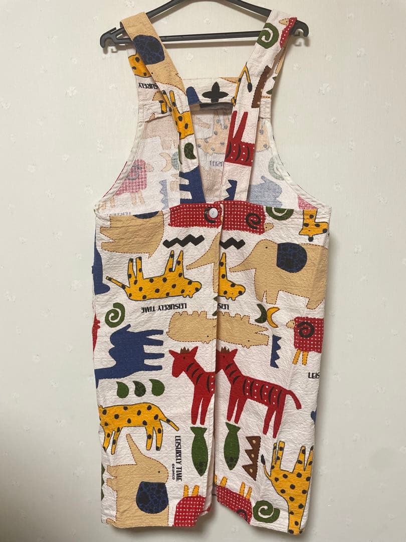 ふらいんぐこっとん　動物　エプロン　大人用