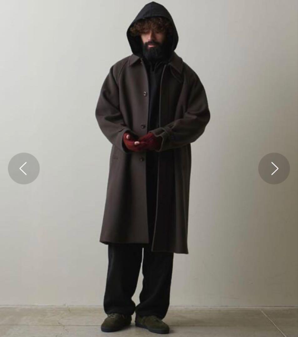 ＜Steven Alan＞ ウール バルマカーン コート balmacaan