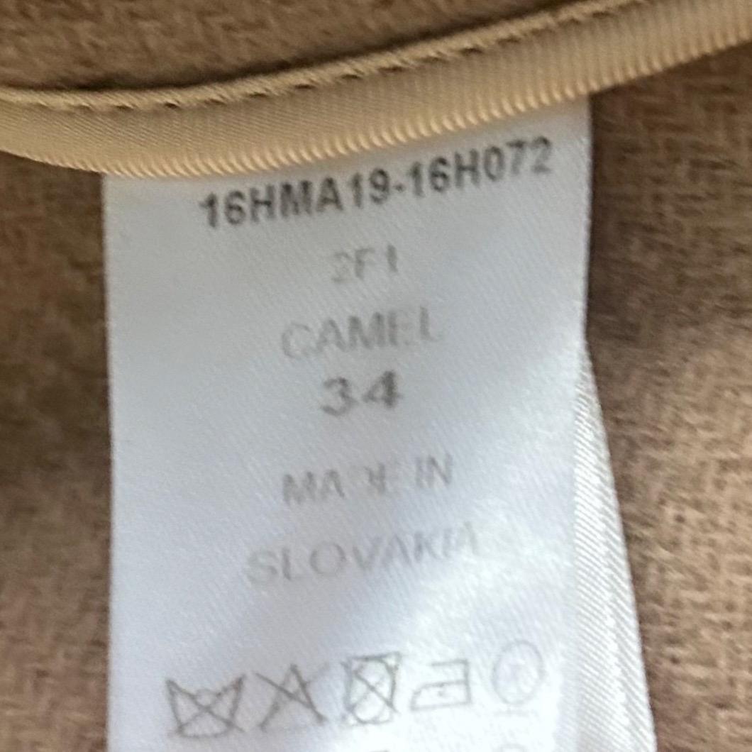 【美品】Chloe クロエ リバーコート キャメル ウール