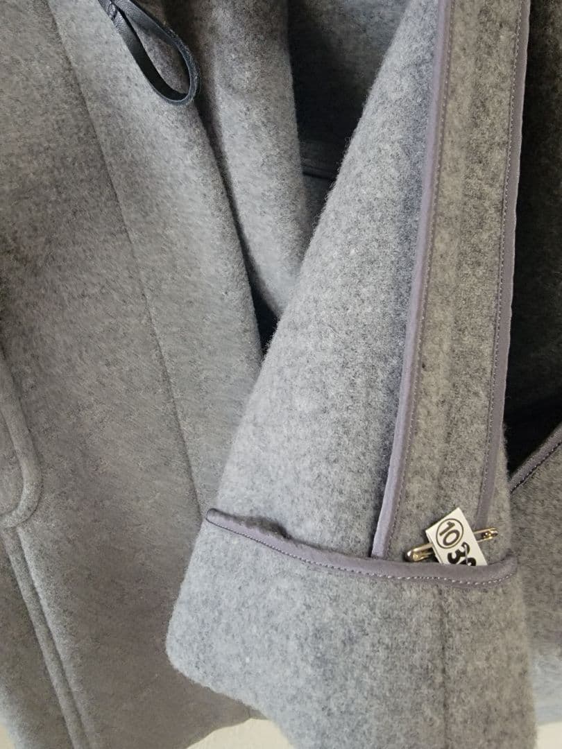 【M.Fil】美品♡ダッフルコート ロングコート　サイズ38 グレー