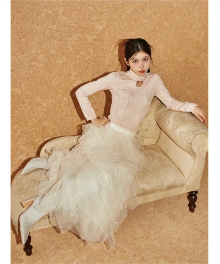 Darich チュールラッフルスカート