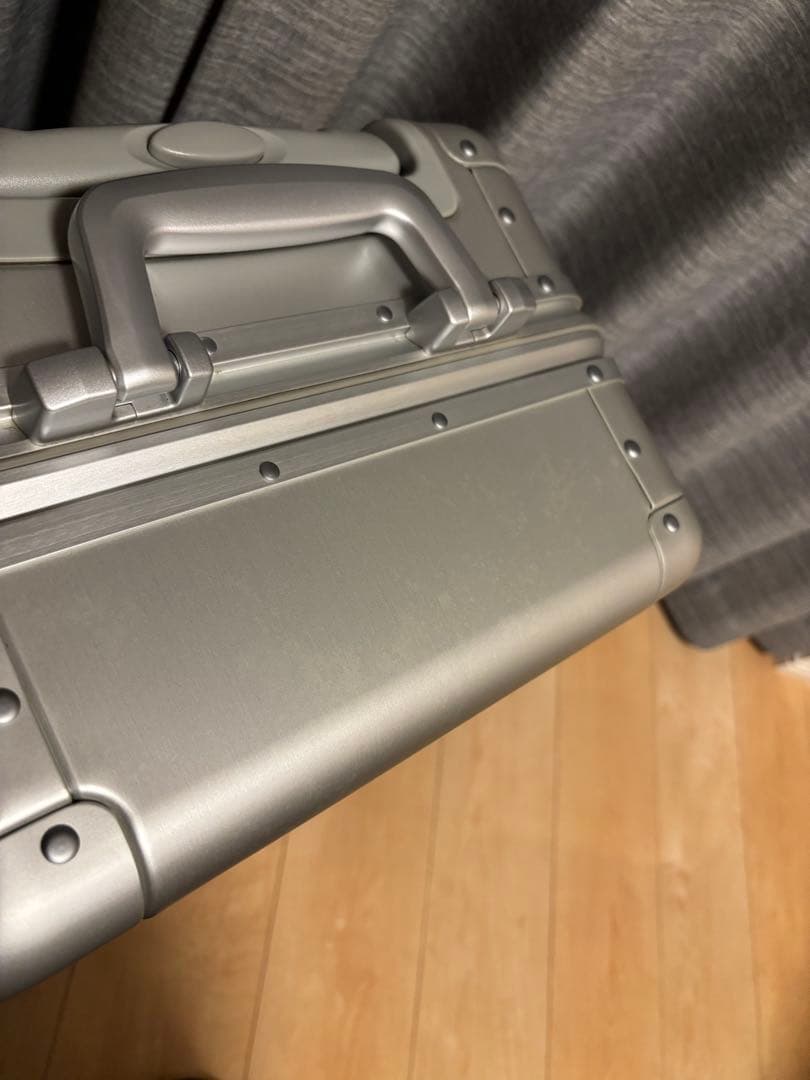 【希少】無印良品キャリーケース　アルミハードキャリー（34Ｌ）