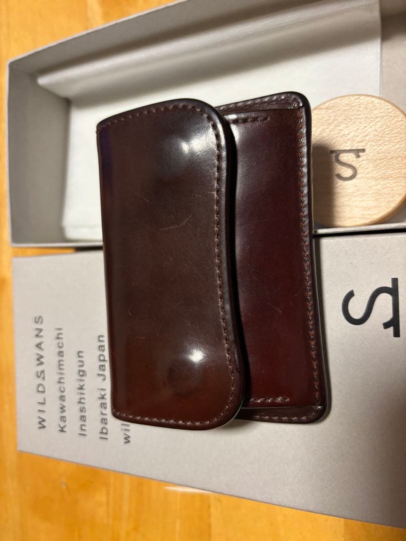 ワイルドスワンズ　タング（Tongue）シェルコードバン　小銭入れ　#8
