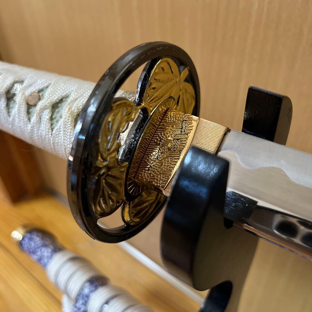 戦国武将 徳川拵え 葵鍔 大刀 模造刀 模擬刀　徳川将軍家 三葉葵