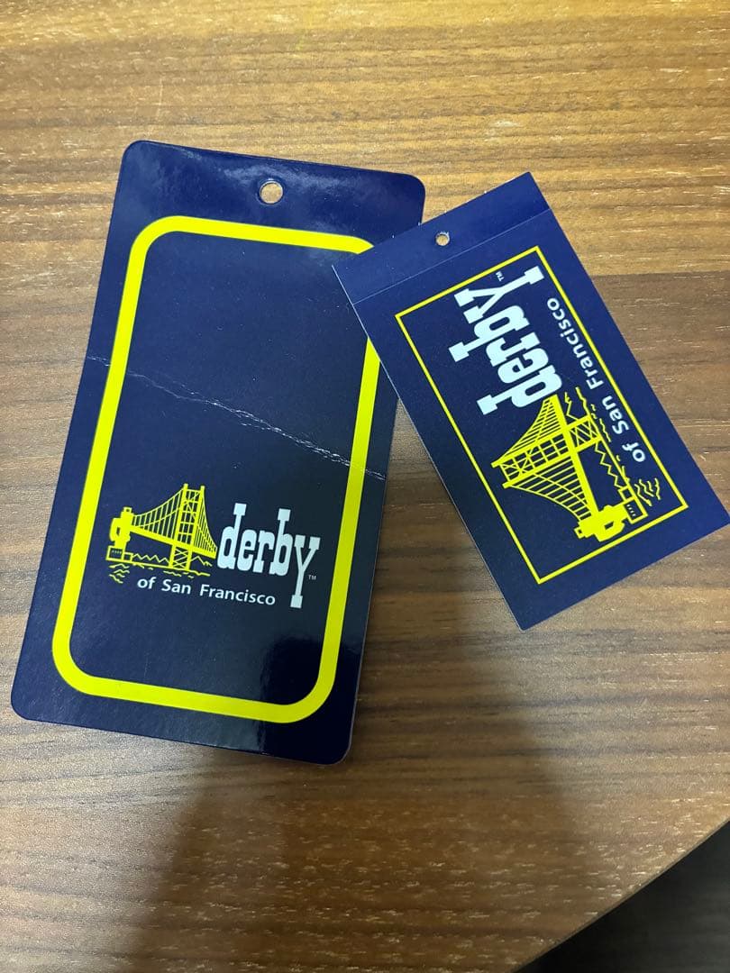 試着のみ　ダービーオブサンフランシスコ　ダービージャケット　M 黒✖️金