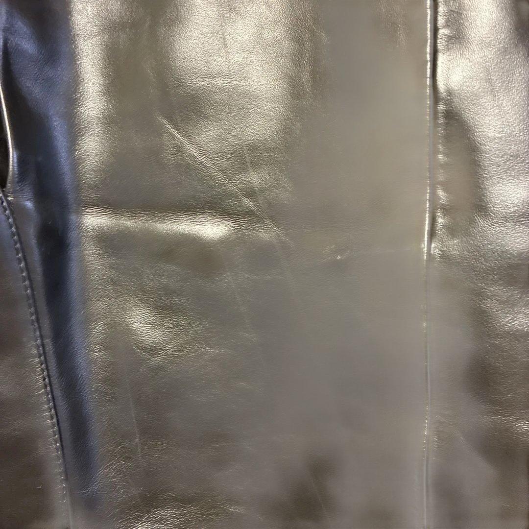 tabbed news ブラックレザージャケット