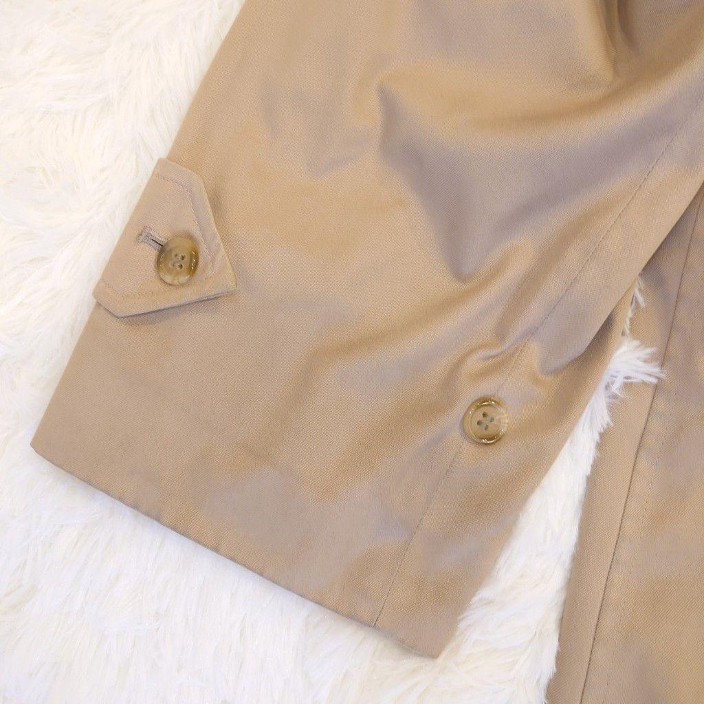 BURBERRY ステンカラーコート ライナー付 ノバチェック 英国製 48 L