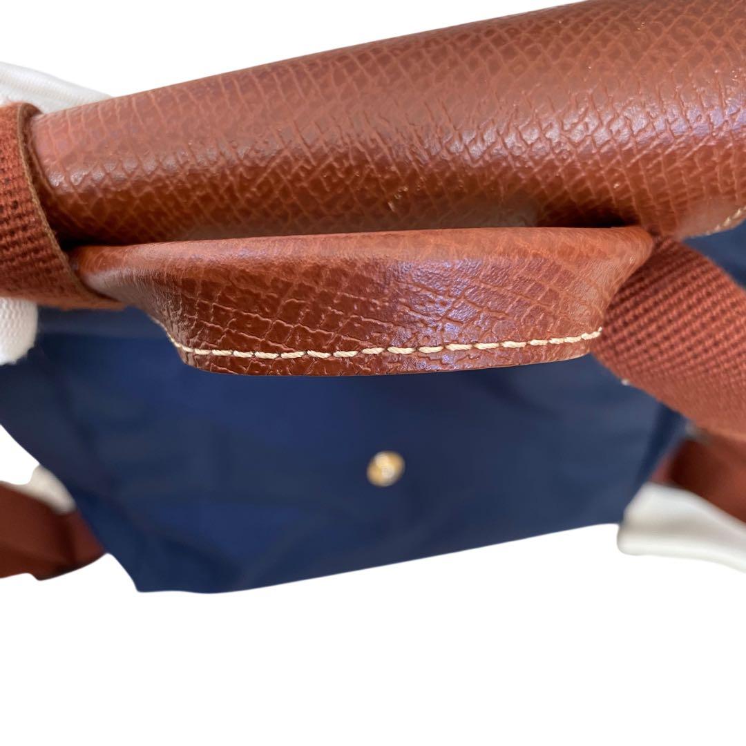 LONGCHAMP ロンシャン【美品】プリアージュ ナイロン＆レザーリュック