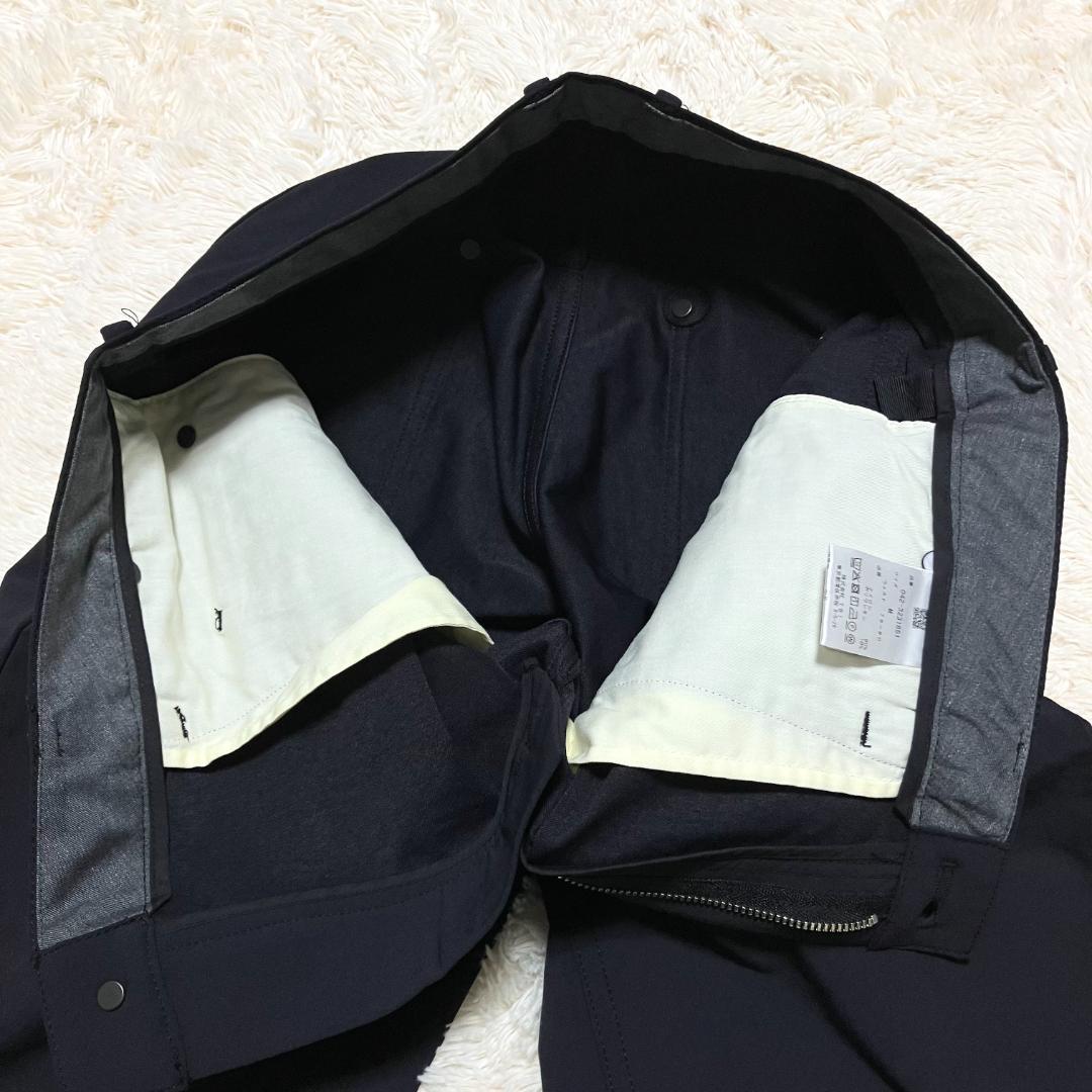 極美品✨ St ANDREWS 撥水 ストレッチ ロングパンツ 黒　M