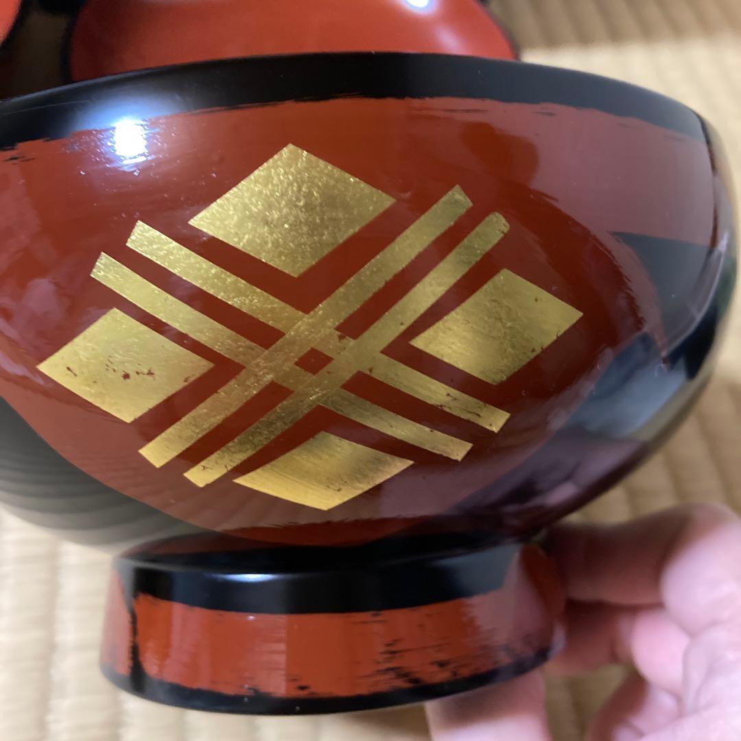 漆器　椀　秀衡塗セット 2個