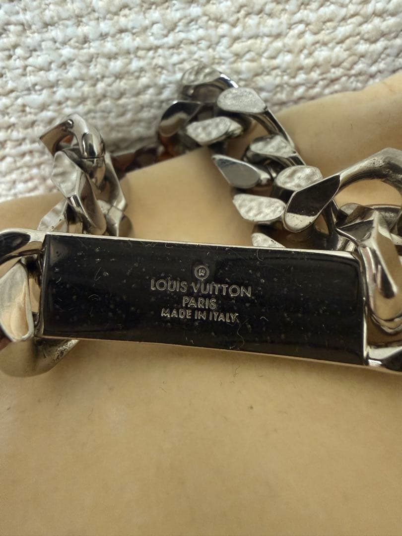 【SLMDnkfan】 LOUIS VUITTON チェーンブレスレット