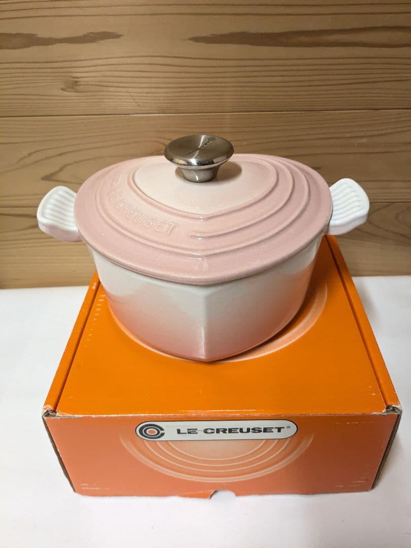 Le Creuset　ル・クルーゼ　ココット　ダムール　パウダーピンク　18cm