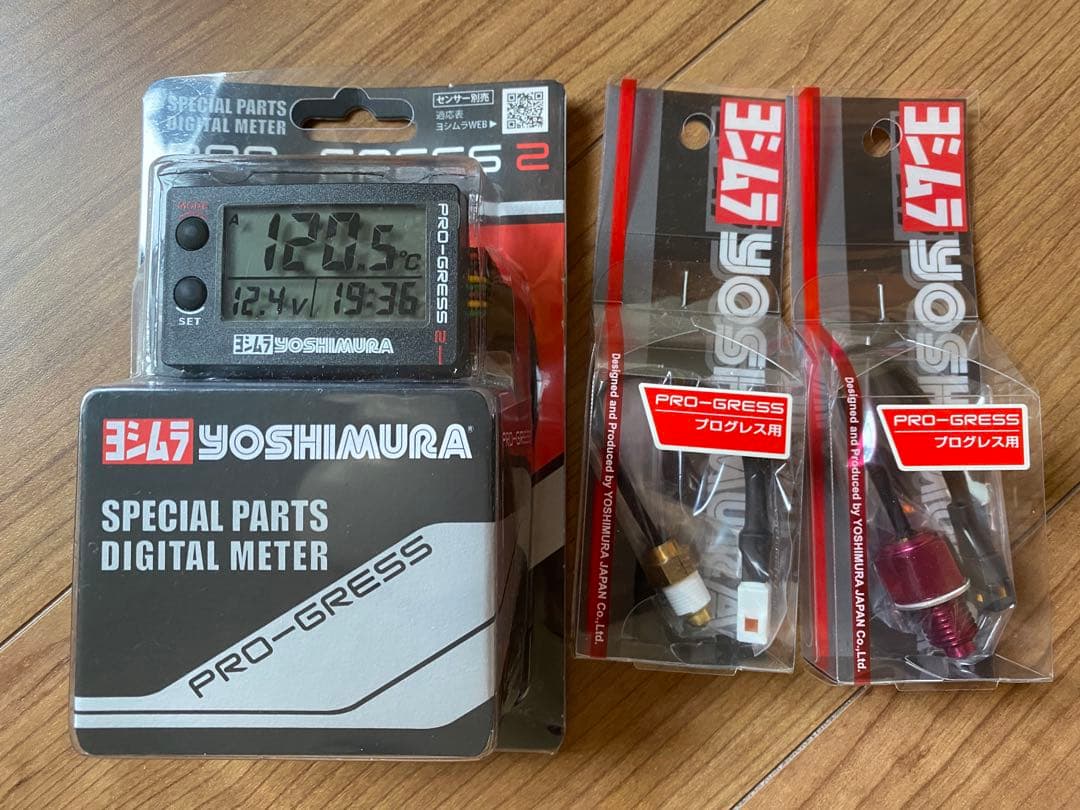 ヨシムラ PRO-GRESS 2 マルチテンプメーター アダプター付