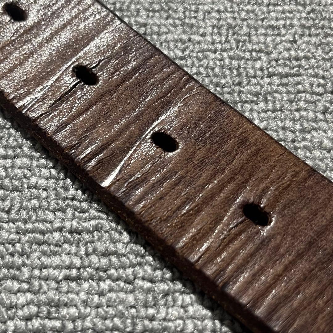 warehouse ウエアハウス 本革 レザー ギャリソン ベルト 無地 旧ロゴ