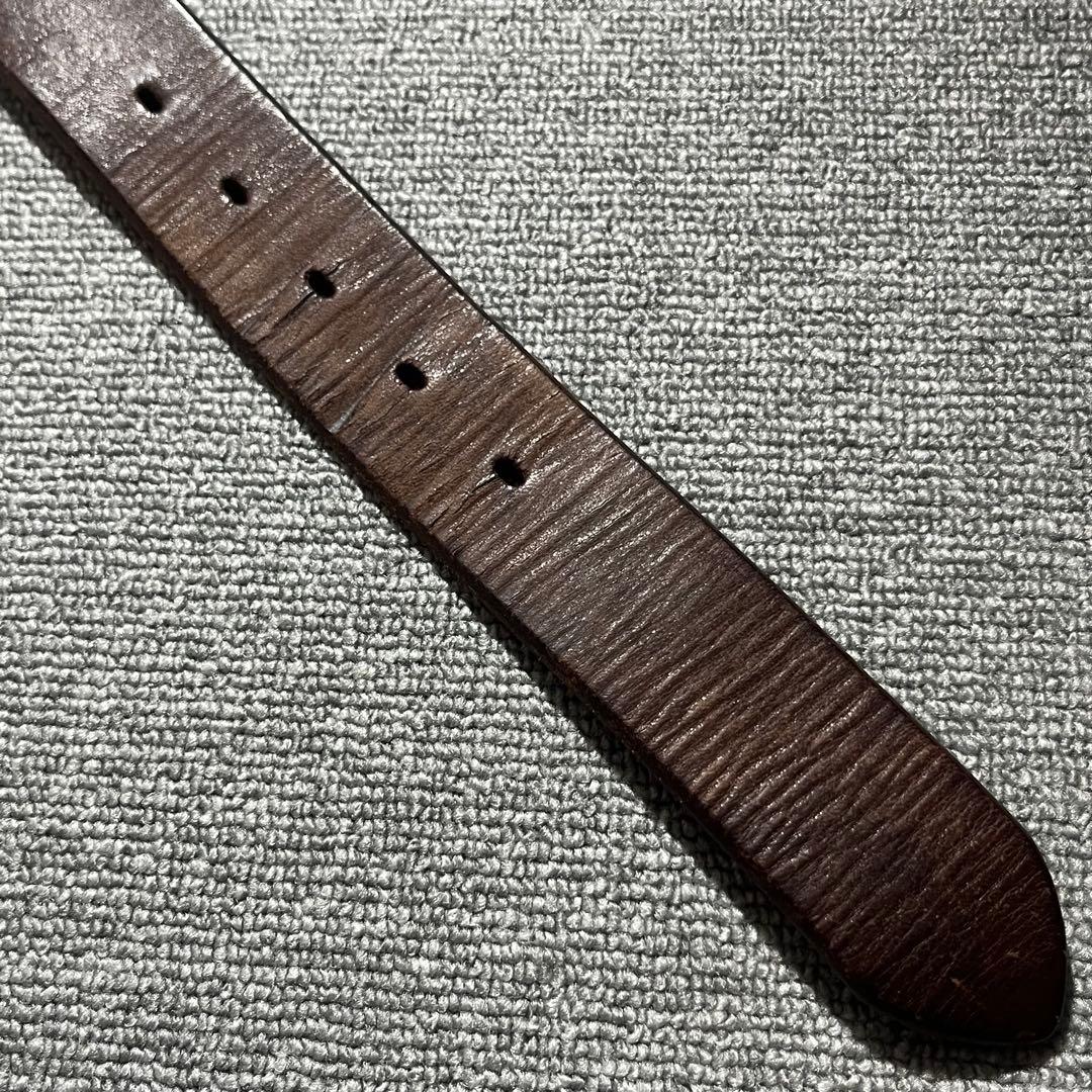 warehouse ウエアハウス 本革 レザー ギャリソン ベルト 無地 旧ロゴ