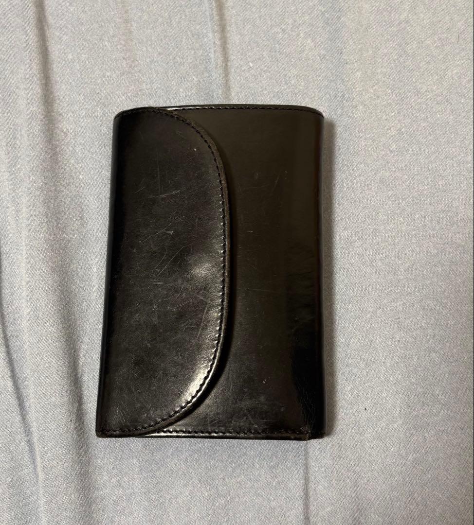 Whitehouse Cox 三つ折財布 ブラック