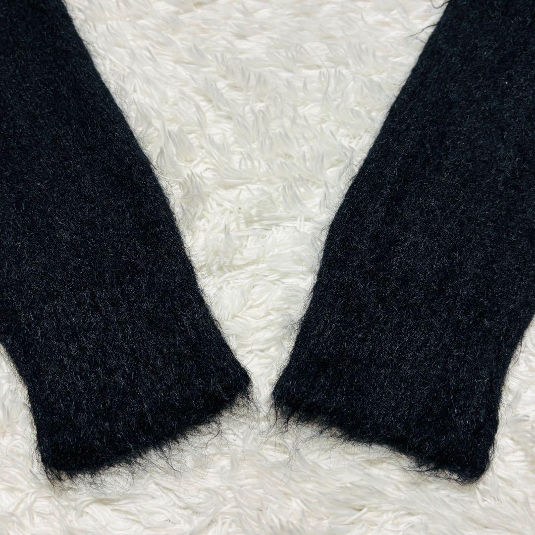 極美品 Rags McGREGOR モヘア カーディガン ブラック キムタク S