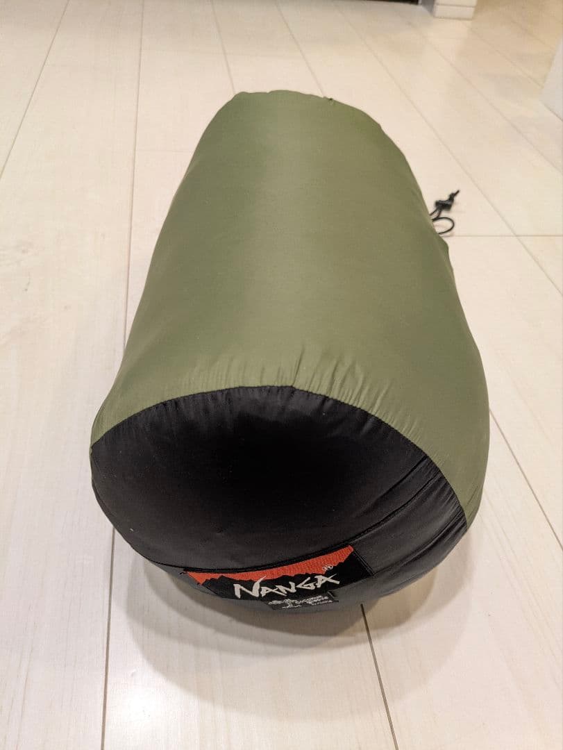 NANGA オーロラ600STD シュラフニッチ別注／テント内1回使用／美品