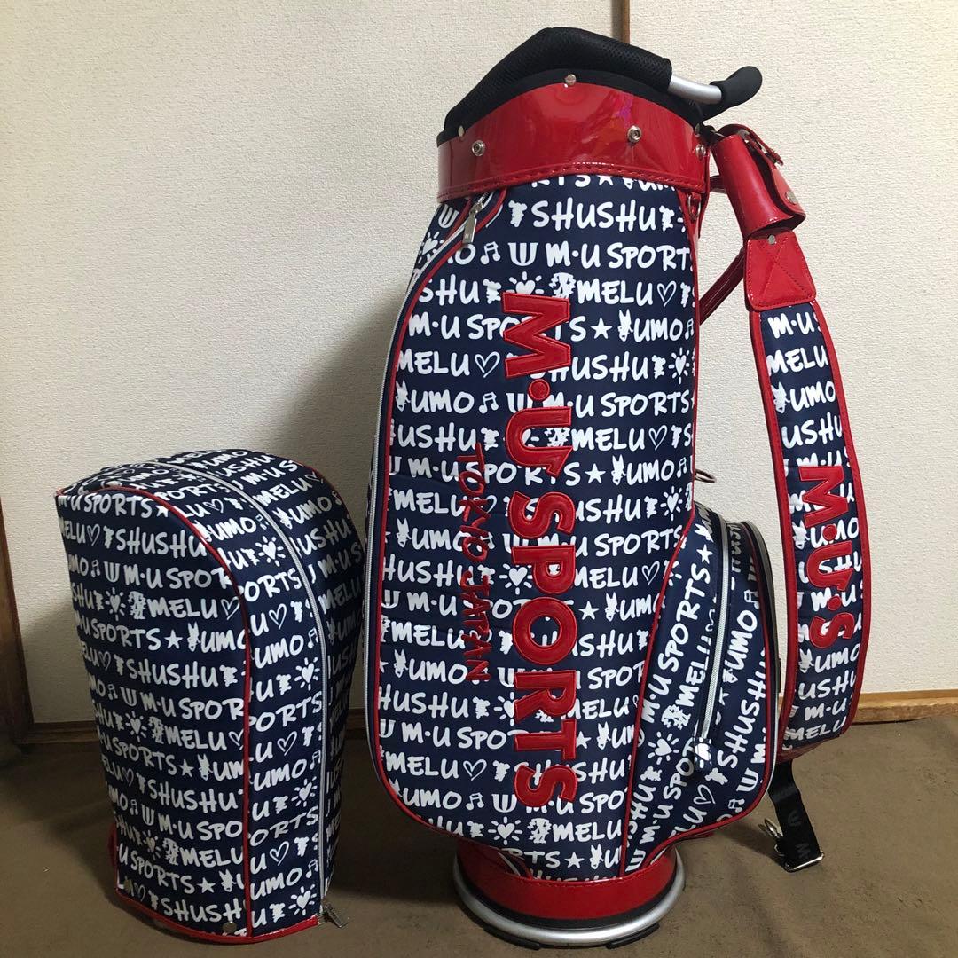 超美品 入手困難 ゴルフバッグ MUスポーツ 売り切れ 廃盤 希少 一番人気