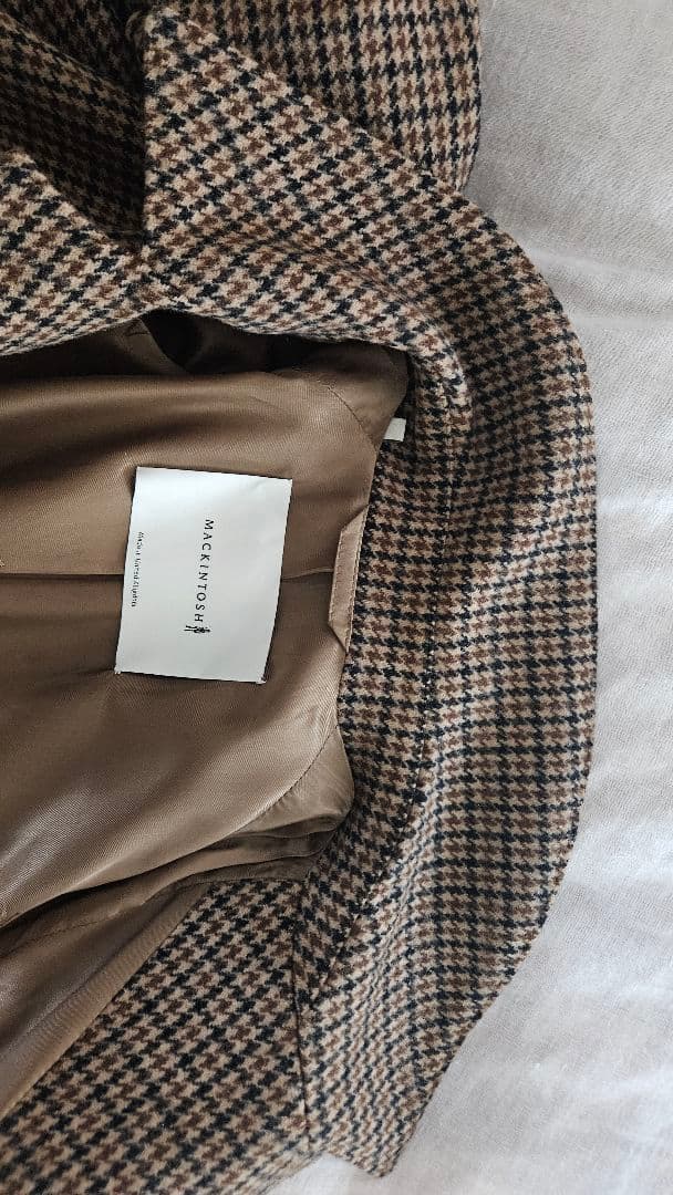 MACKINTOSH BEAMS ステンカラーコート ブラウン 34