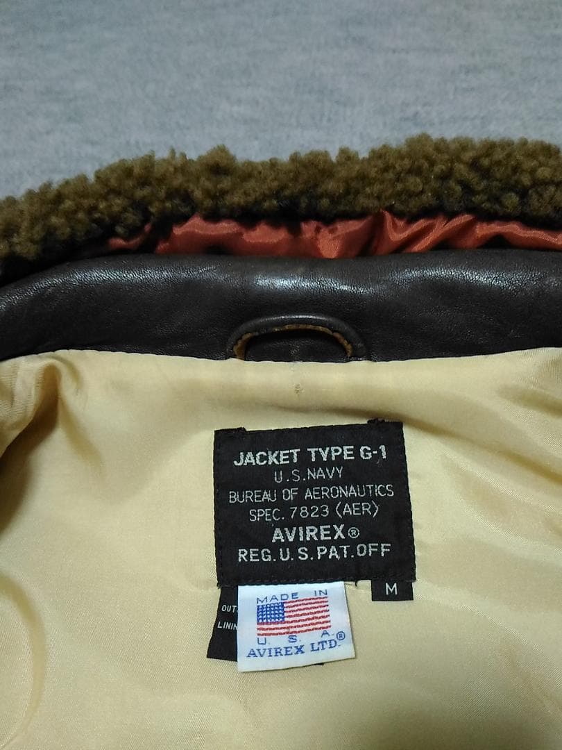 AVIREX アビレックス G1 レザージャケット