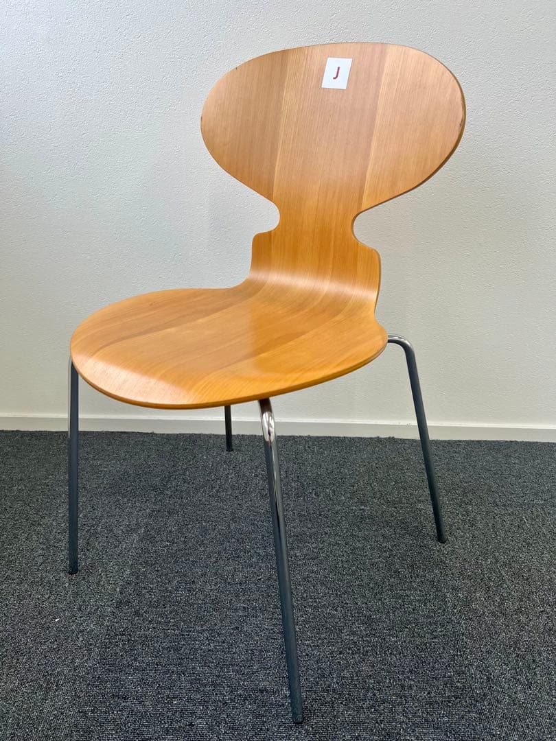 アルネヤコブセン アントチェア パーツ不足1脚【管理番号:J】