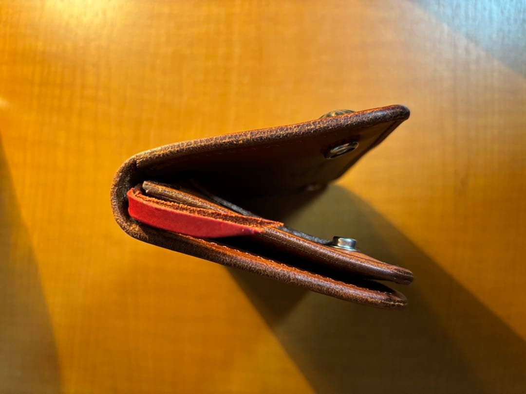 LARRY SMITH（ラリースミス）レザーケース ブラウン